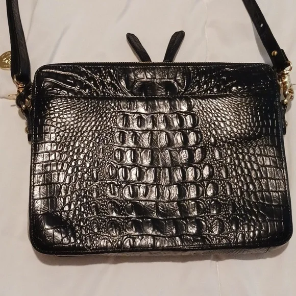 Brahmin Black Melbourne Organizer Bag - Picture 2 of 14